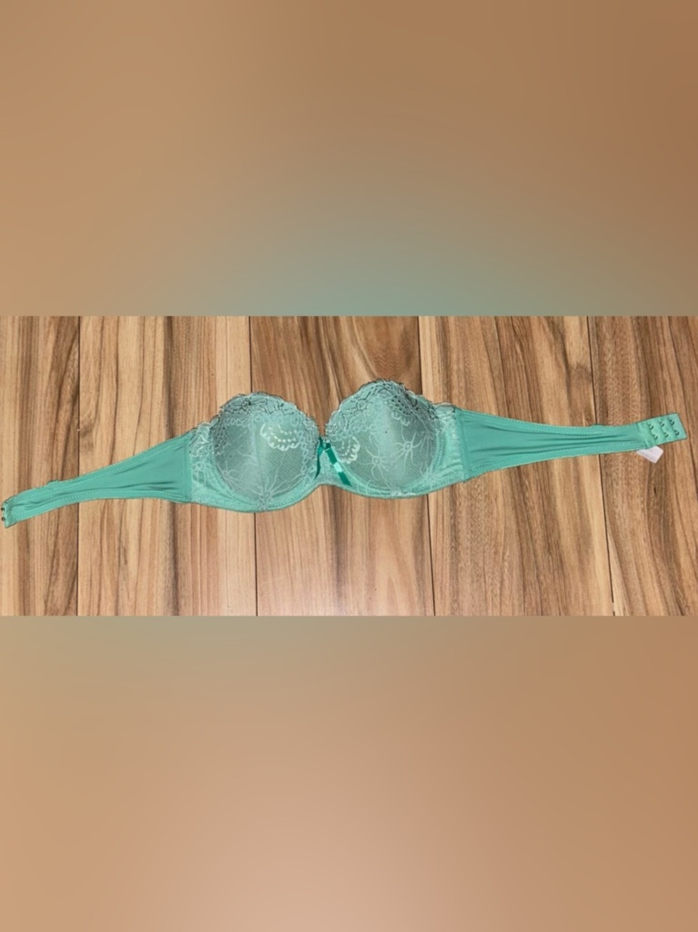 Women's Mint Lace Underwire Bra - Unbranded